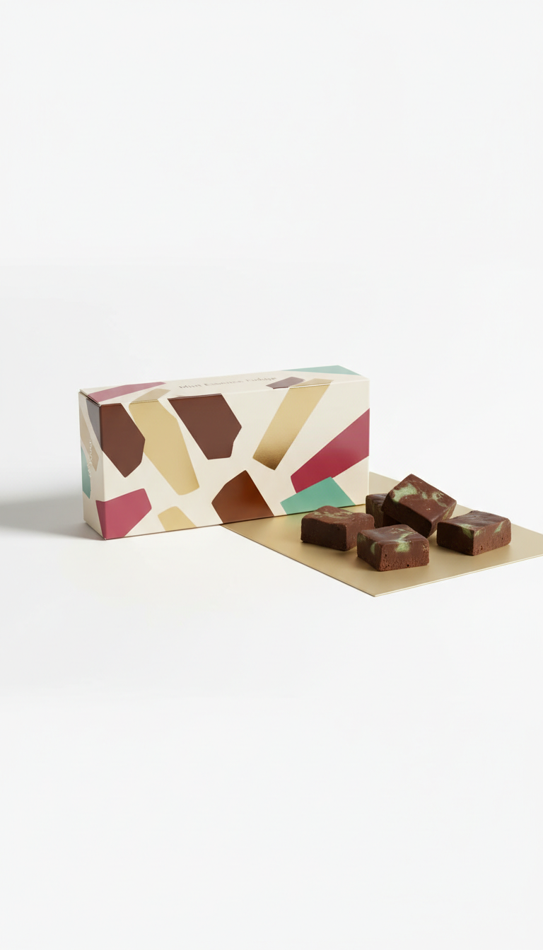 Mint Essence Fudge Sleek Packaging